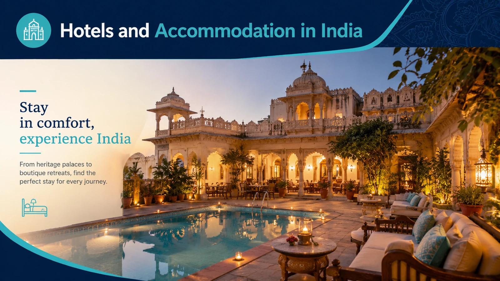 Hotels and Accommodation in India