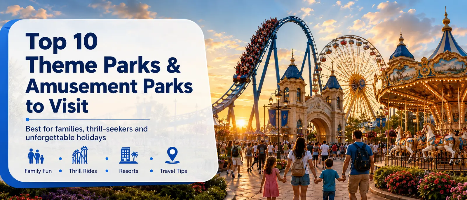 Top 10 Theme Parks and Amusement Parks to Visit