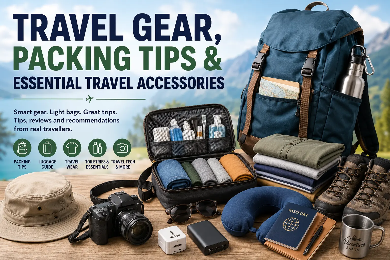 ravel Gear, Packing Tips & Essential Travel Accessories