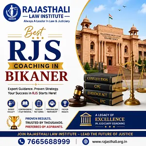 Media 'BEST RJS IN BIKANER.webp' in album 'Best RJS Coaching in Bikaner – Rajasthali Law Instititute'