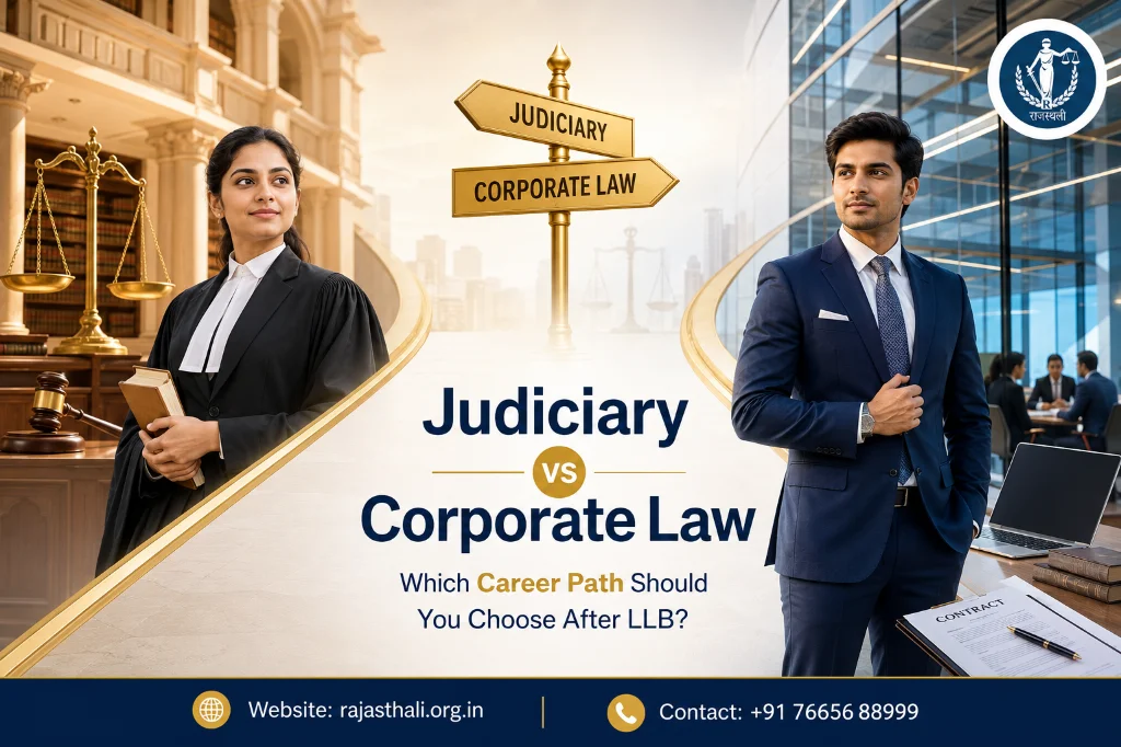 Judiciary or Corporate Law