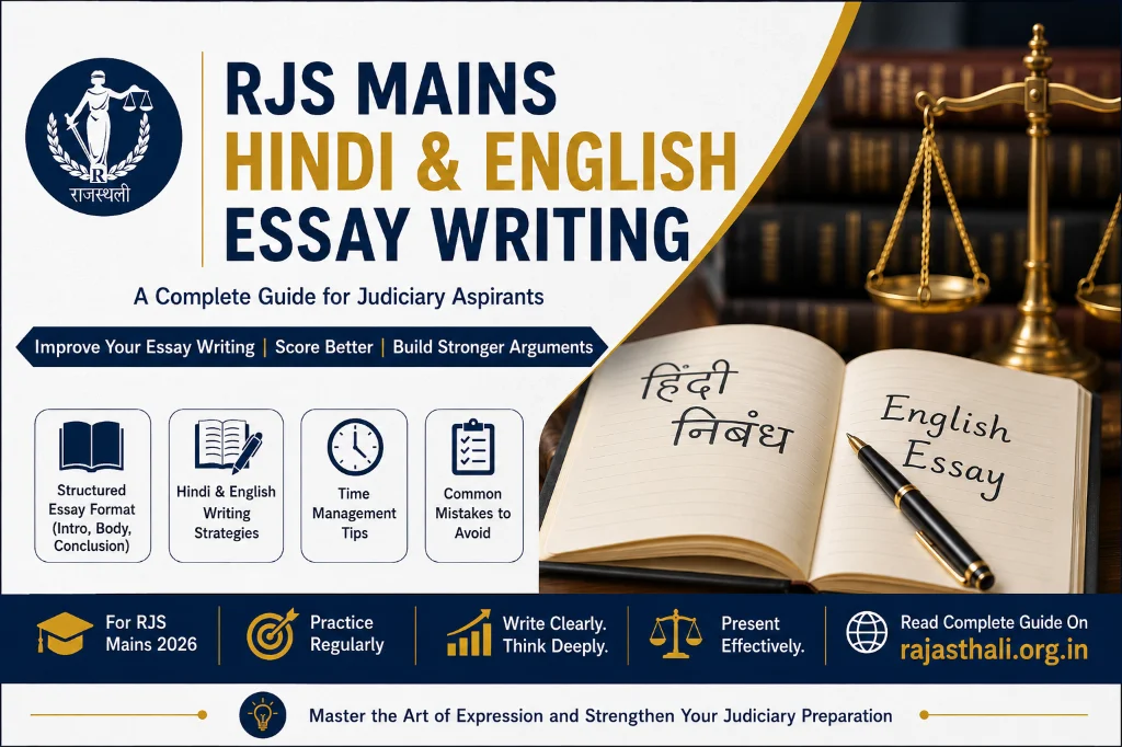 RJS mains essay writing