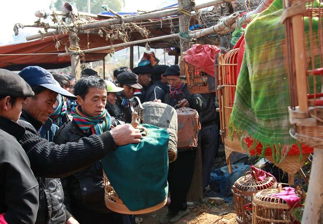 Tet market in Ha Giang rocky plateau