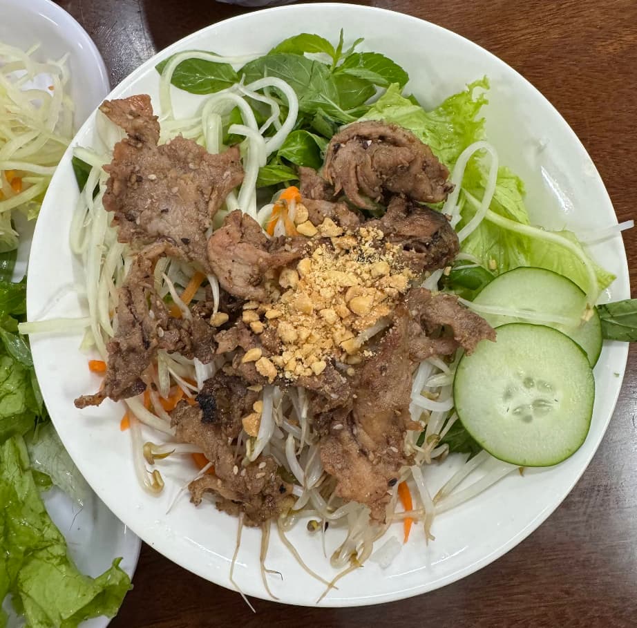 Hue grilled meat noodles