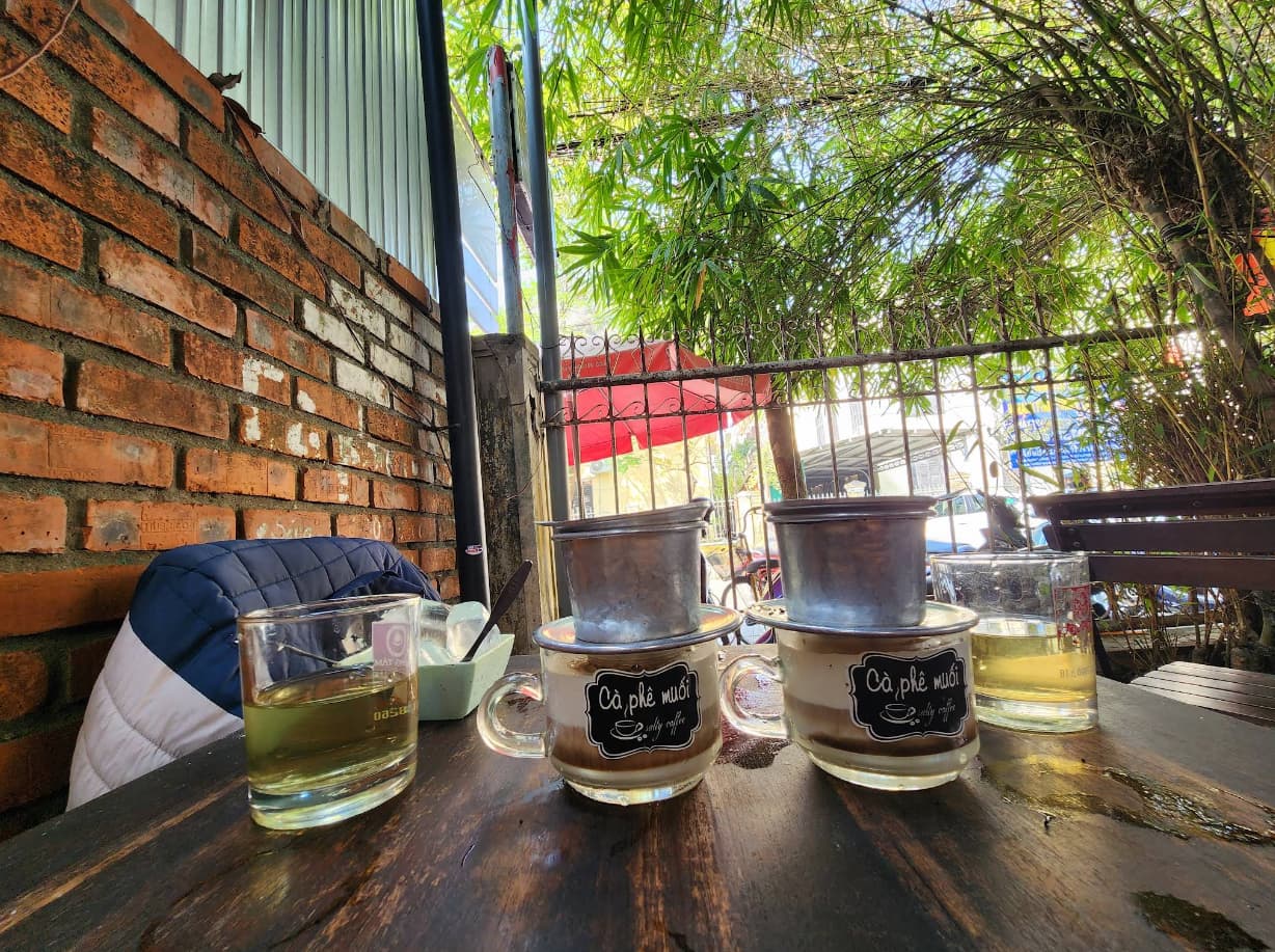 Salt coffee at original store