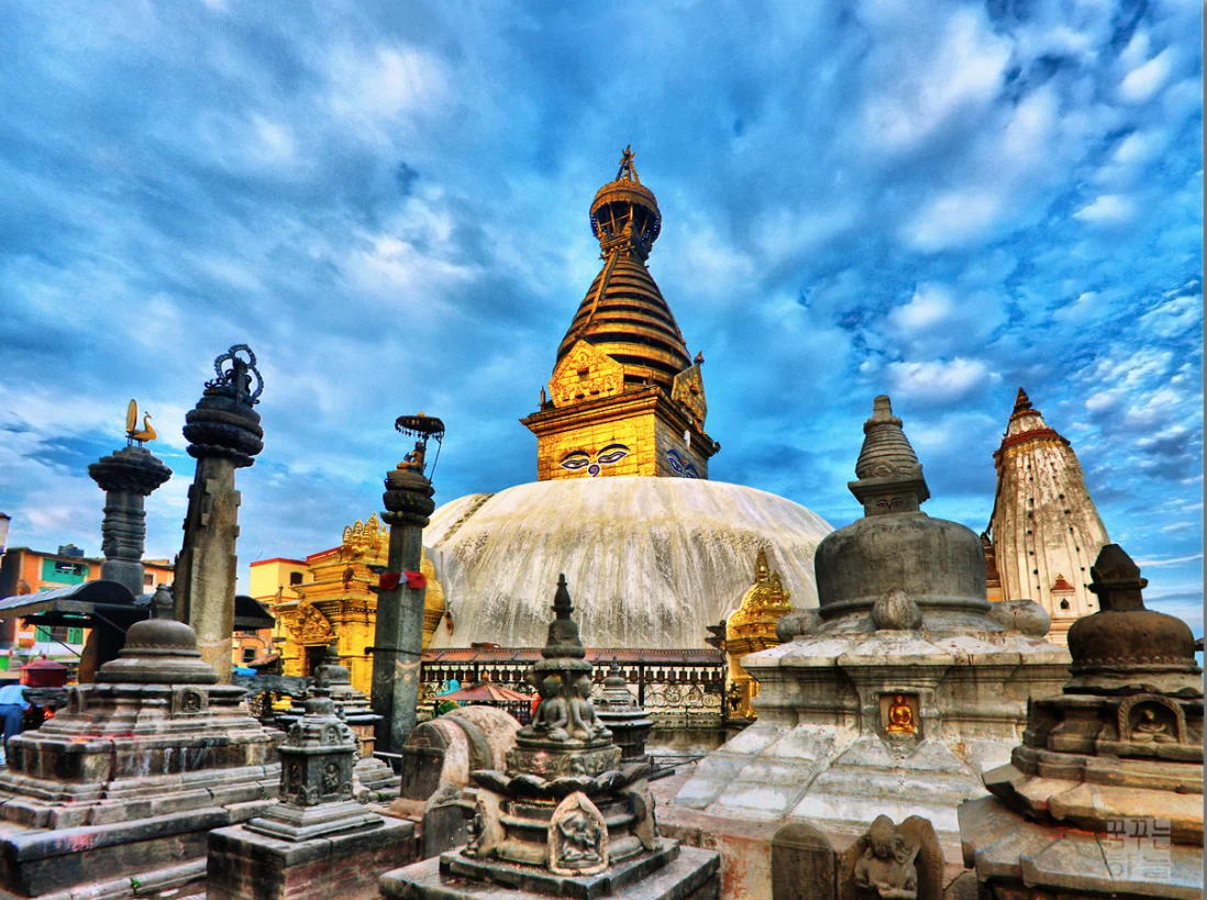 Swyambhunath stupa, photo
