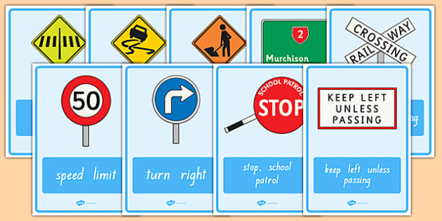 New Zealand Road Signs Display Posters